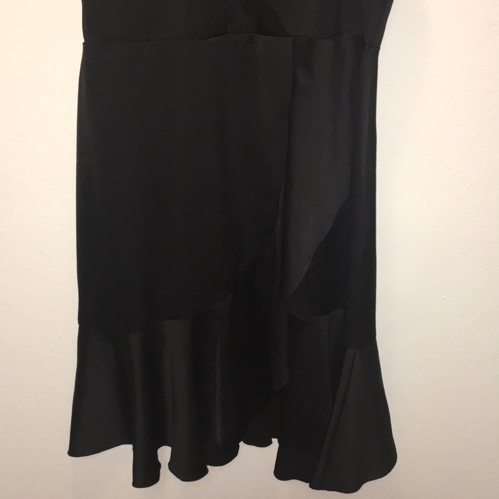 H&M Ruffled Satin Effect Dress - Picture 3 of 11